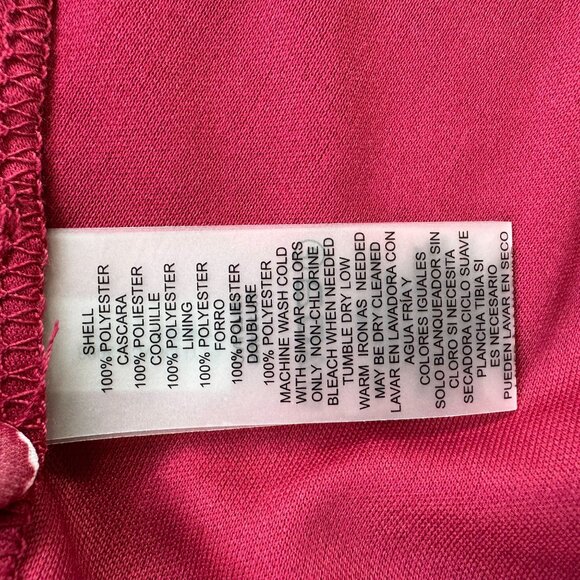 Pretty Lady Red Dress Vince Camuto Size 4 NWT - Picture 7 of 8